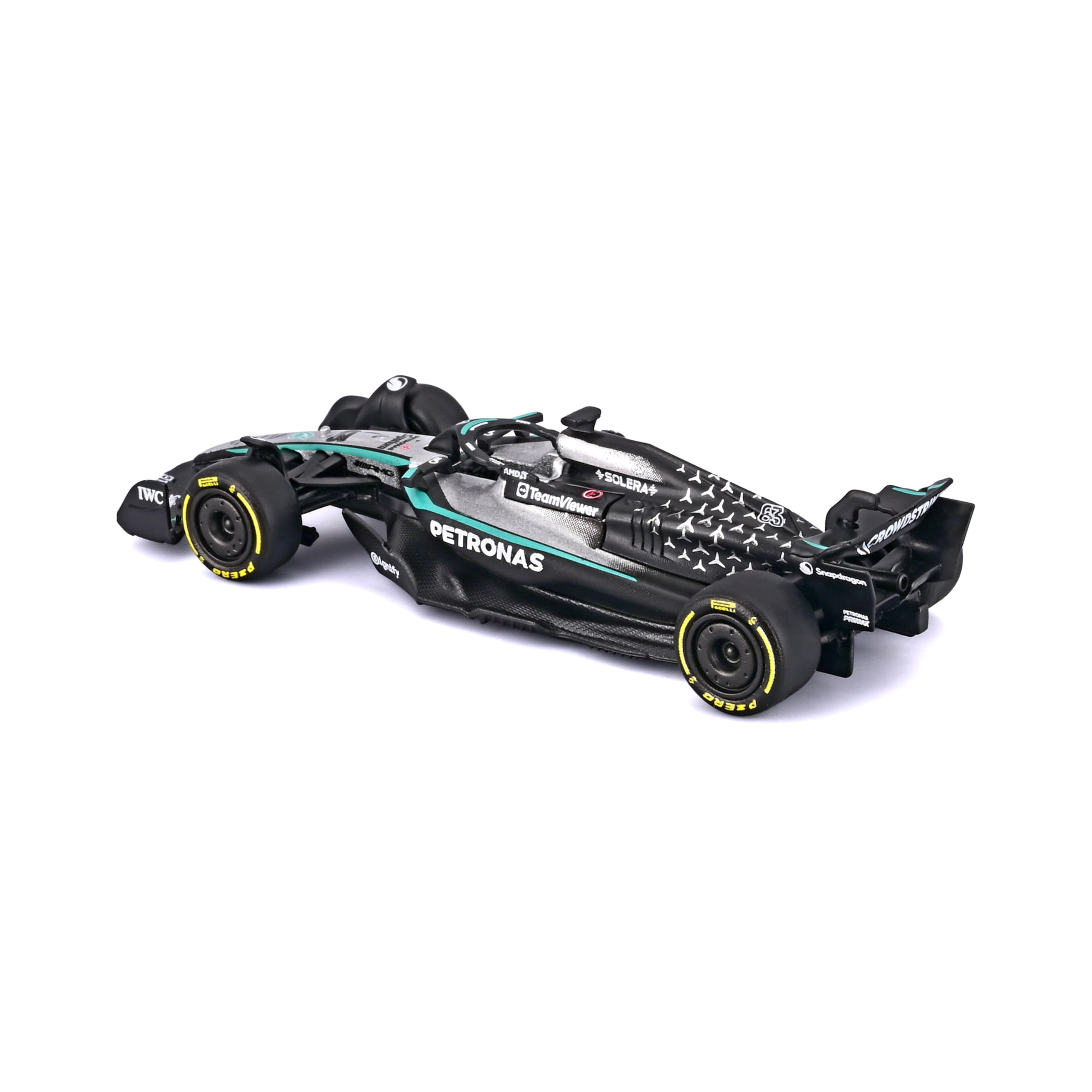 Amazon | 1:64 F1モデル Benze F1 2025 W16 12# Kimi Antonelli 63# F1
